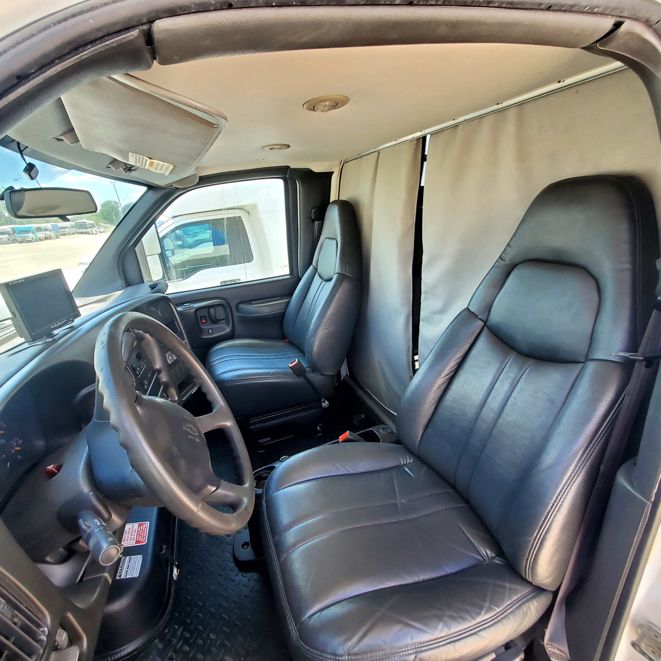 Interior of a used 2006 Mobile Dental Clinic for sale