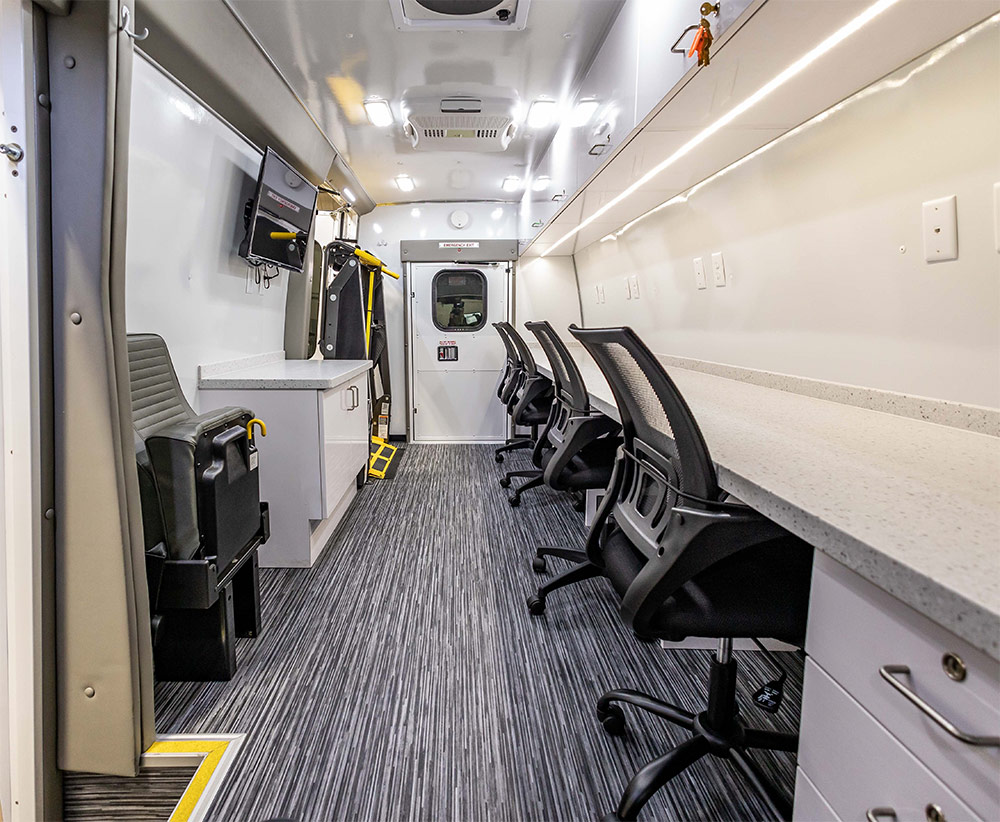 Mobile Office Interior