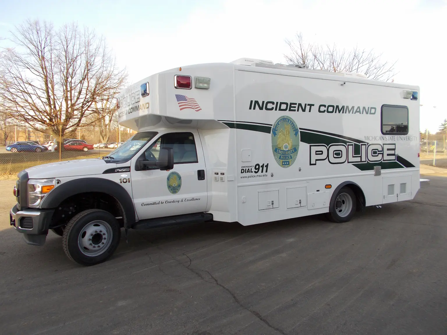 Mobile Command Exterior