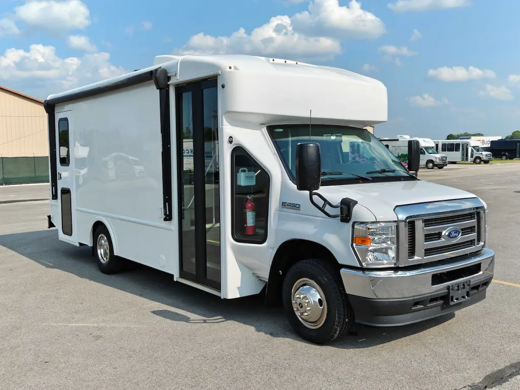 A used 2023 Ford E450 Mobile Clinic for sale