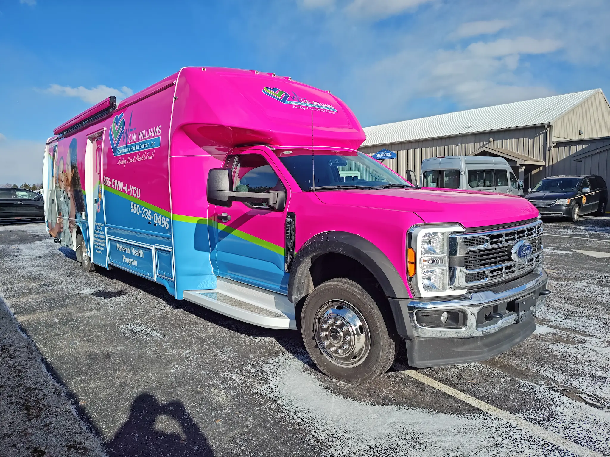 C.W. Williams Group G Three Room Mobile Clinic W/ Restroom & Wheelchair Lift