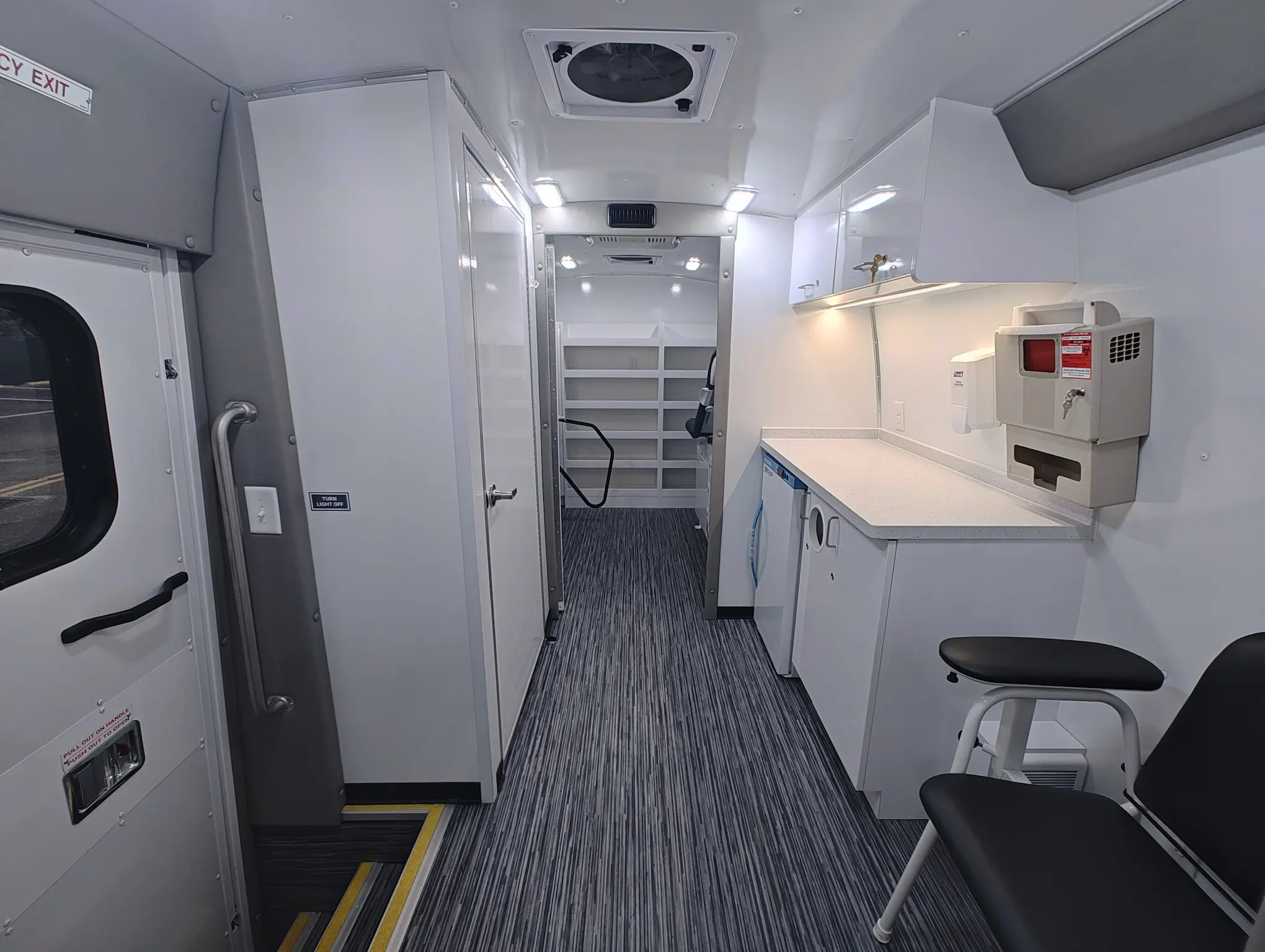 Oceanna Community Health 3 Room Mobile Health Clinic W/ Behavioral Health Room - Image 6