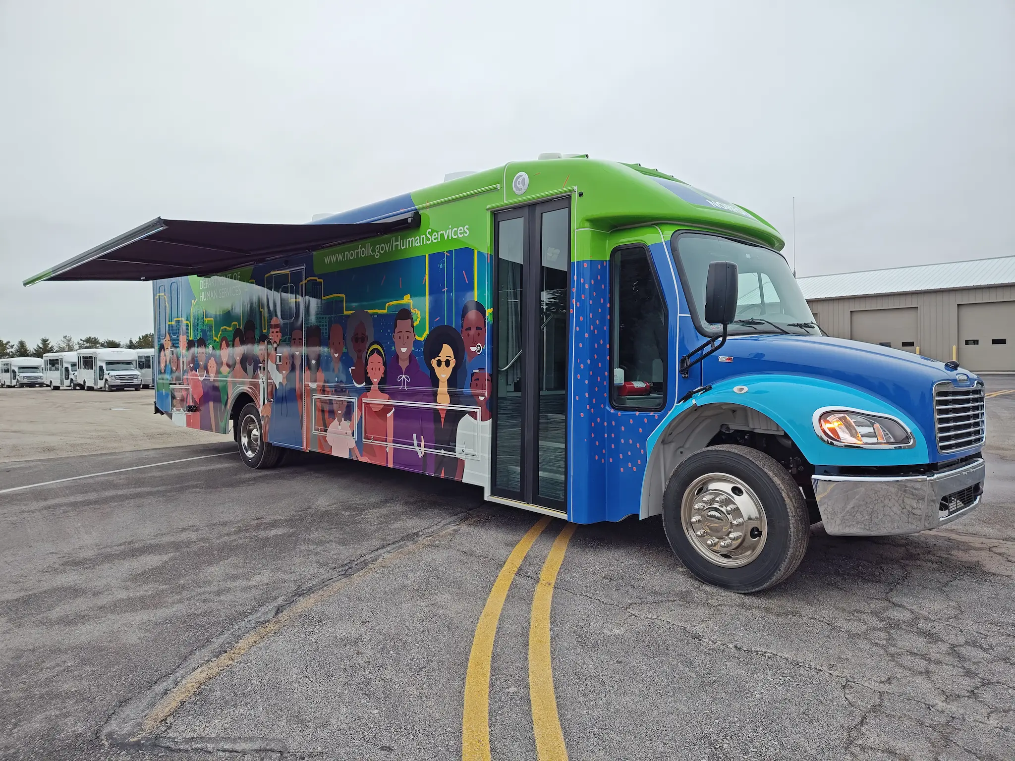 City of Norfolk 40 Foot Mobile Office
