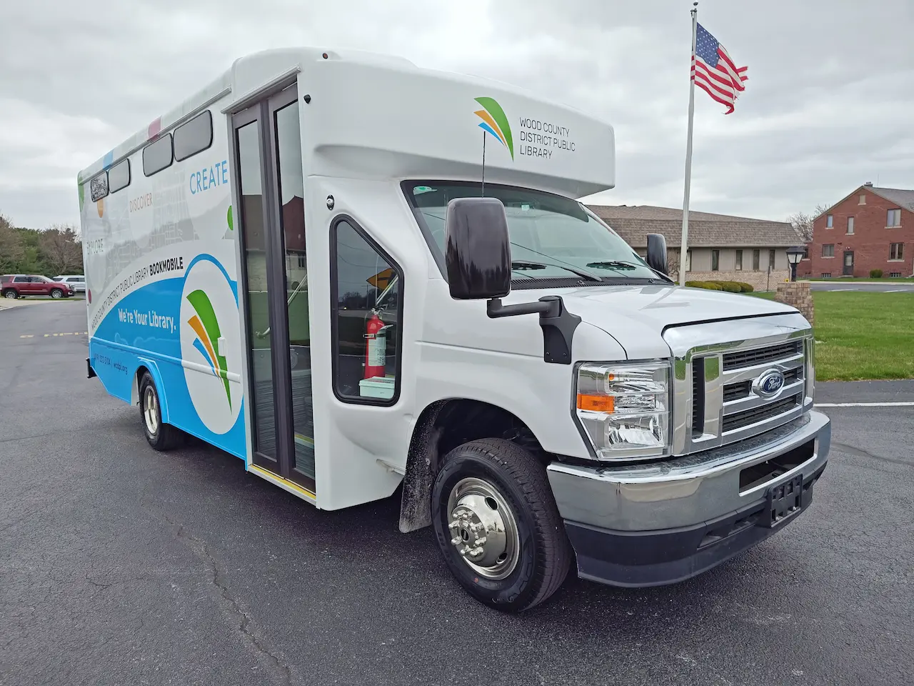 24ft One Room Bookmobile with Wheelchair Lift